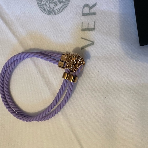 Versace Medusa braided bracelet NEW (AUTHENTIC) - Picture 5 of 16